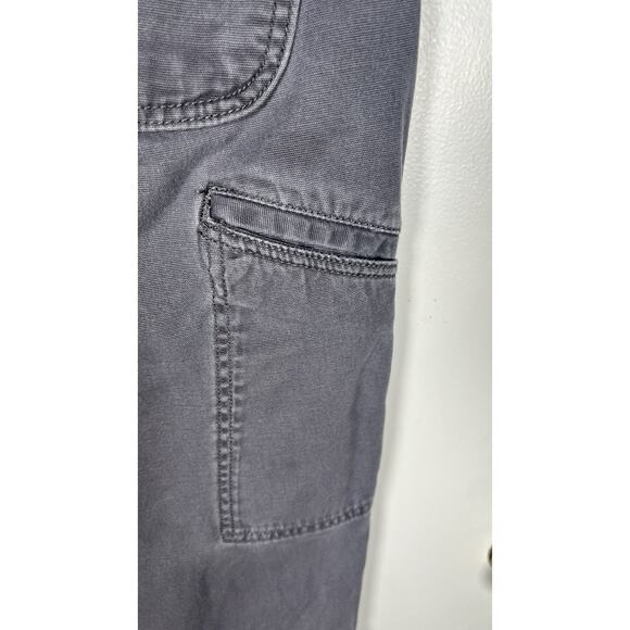 Carhartt Rugged Flex Relaxed Fit Canvas Work Pants Dark Gray Size 32x32 - Picture 7 of 11